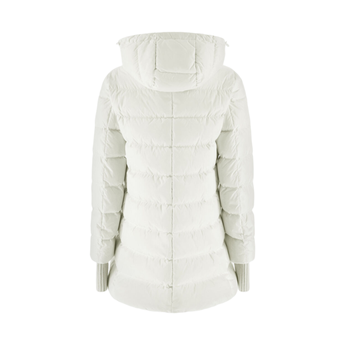 (W) 에르노 A-쉐입 자켓 나일론 샤모니 화이트((W) Herno A-Shape Jacket In Nylon Chamonix White) - 2