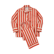 Snappy Cuddle Pajama Set Sophisticated Scarlet