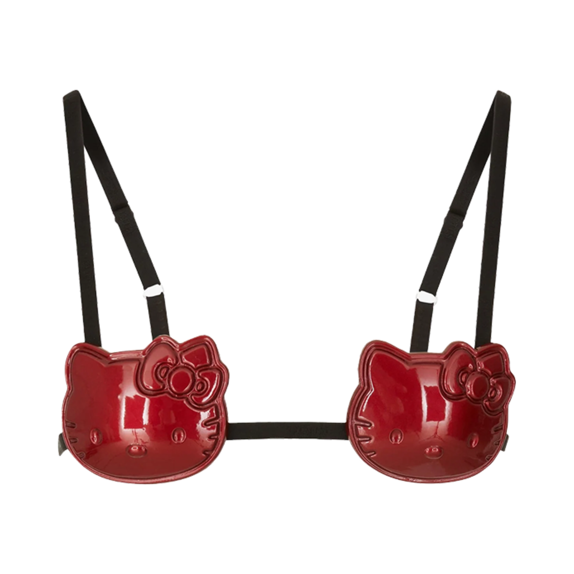 (W) GCDS x 헬로 키티 컵 브라 보르도((W) GCDS x Hello Kitty Cups Bra Bordeaux)