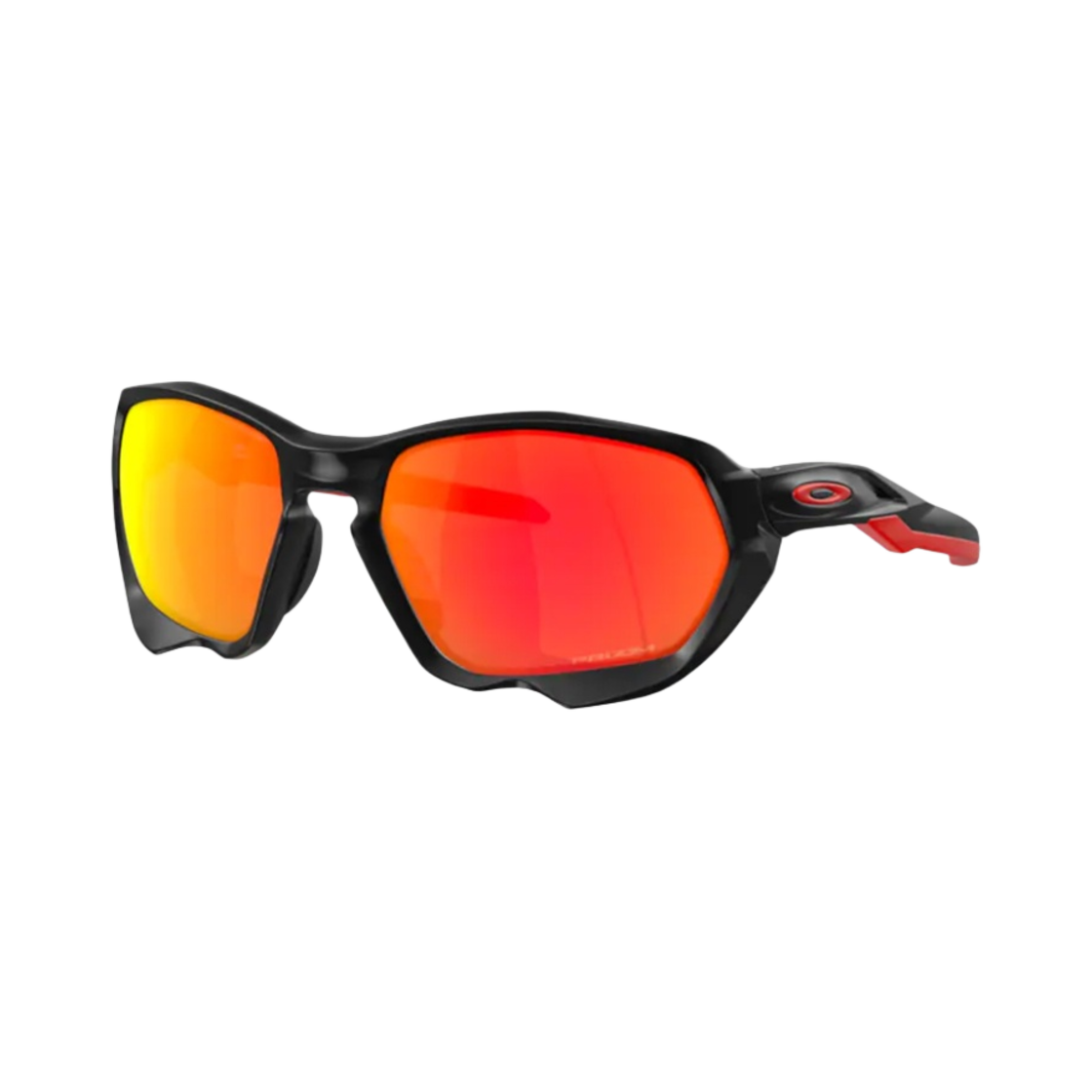 오클리 플라즈마 매트 블랙 잉크 프레임 프리즘 루비 렌즈 하이 브릿지 핏(Oakley Plazma Matt Black Ink Frame Prizm Ruby Lenses High Bridge Fit) - 2