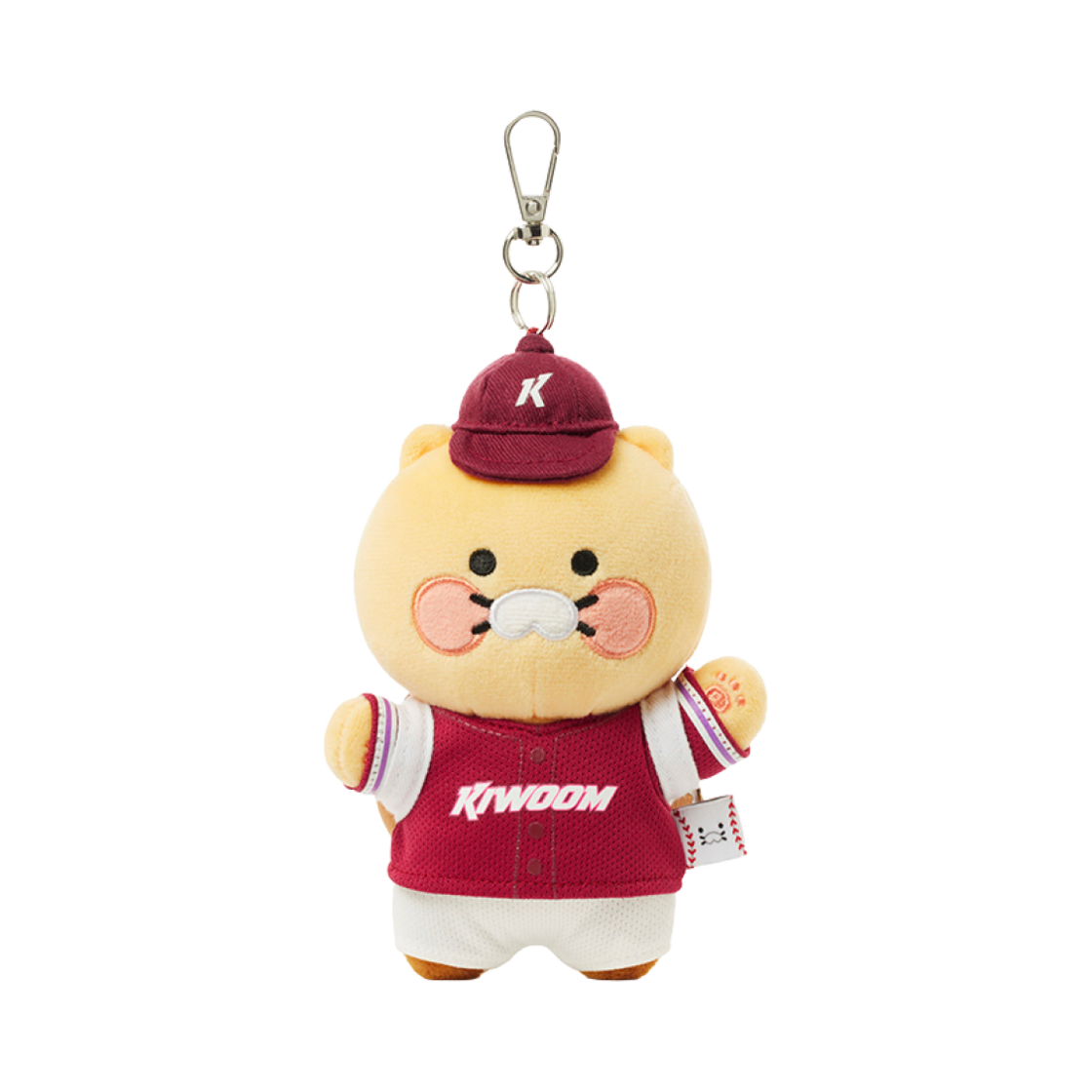 한국 프로야구 x 카카오 프렌즈 춘식이 키링 키움 히어로즈 V1(KBO x Kakao Friends Choonsik Keyring Kiwoom Heroes V1)