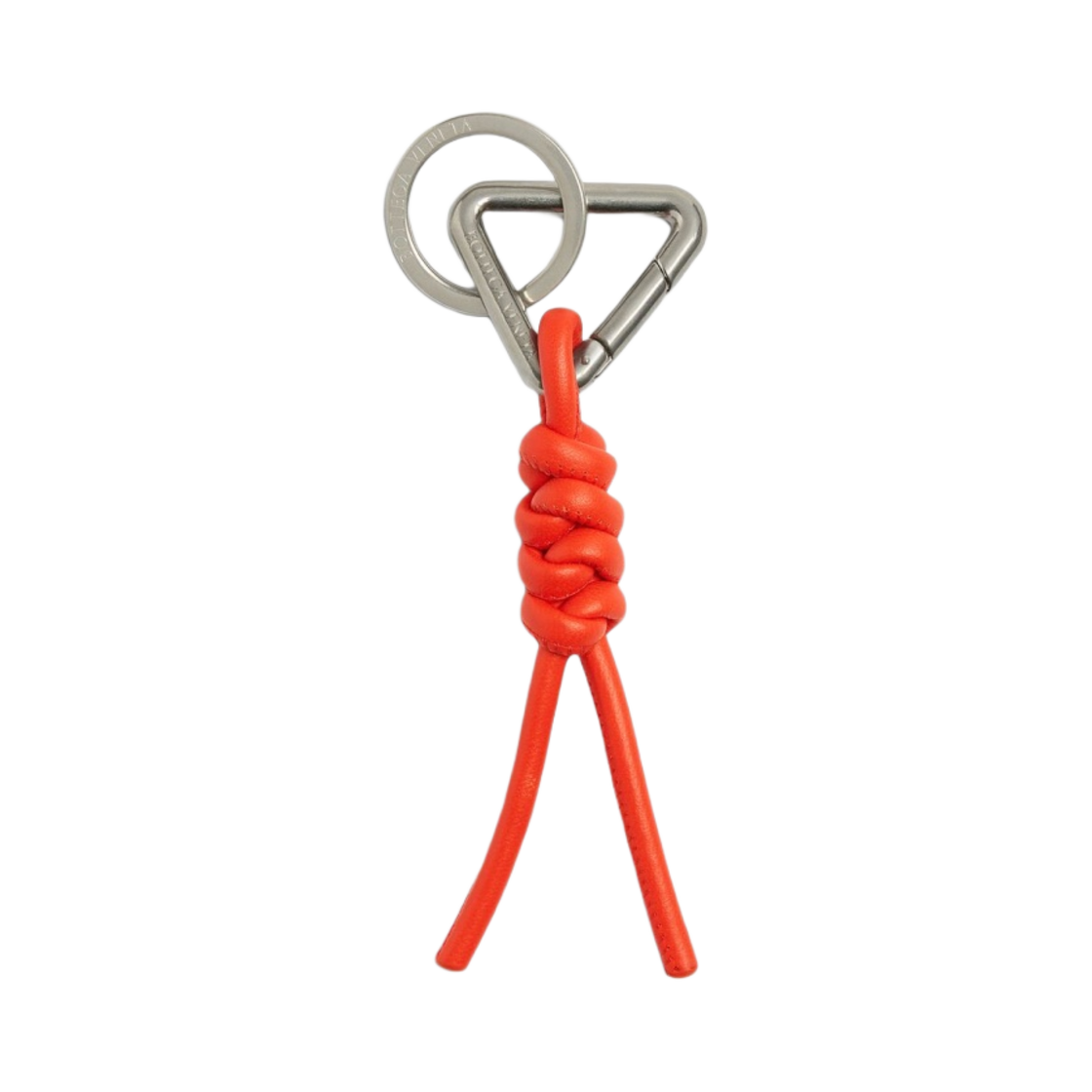보테가 베네타 트라이앵글 키링 오렌지(Bottega Veneta Triangle Keyring Orange) - 1
