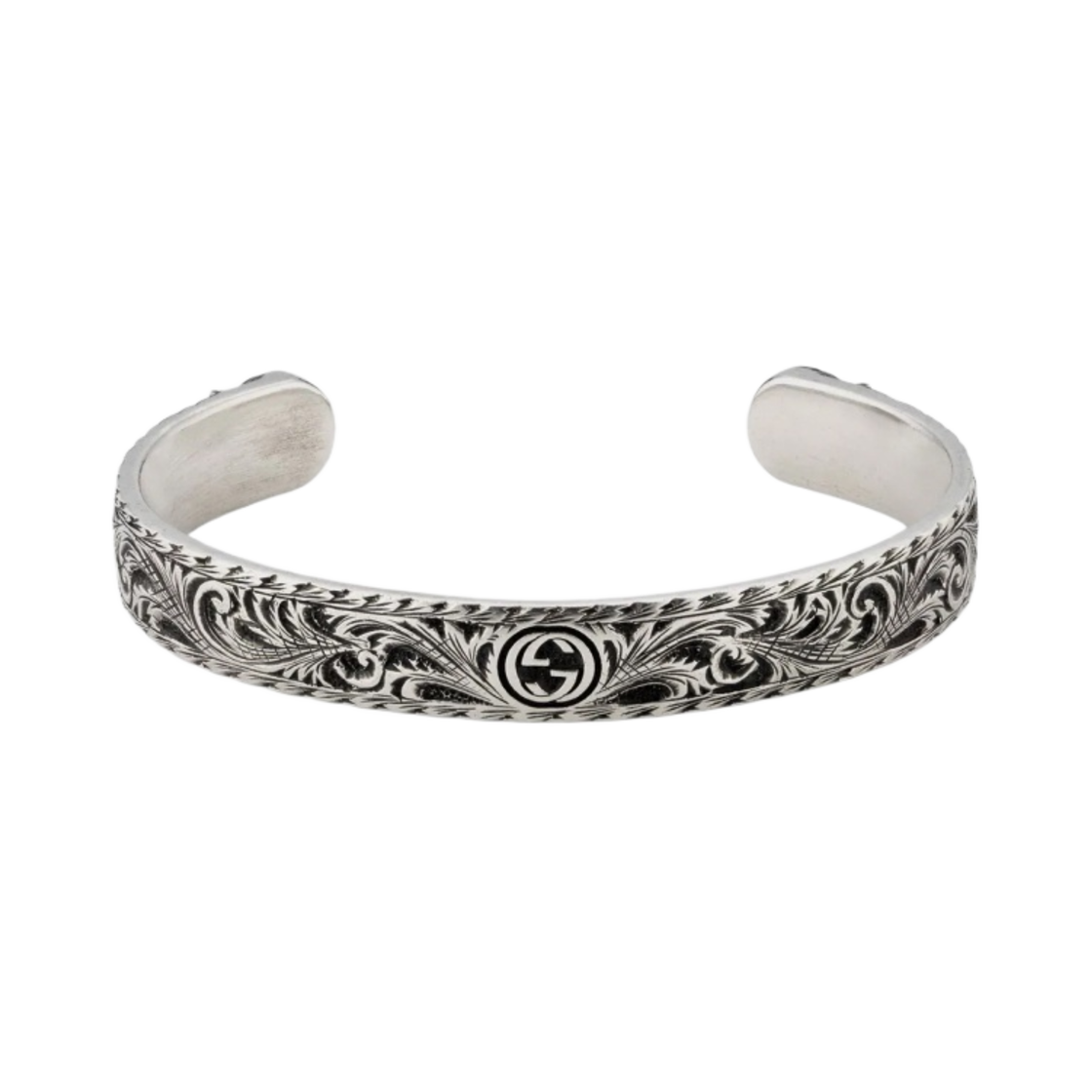 433575-J8400-0811 Gucci Bracelet In Silver With Feline Head Silver