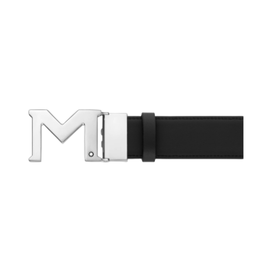 몽블랑 M 버클 35mm 리버시블 레더 벨트 블랙(Montblanc M Buckle 35mm Reversible Leather Belt Black)