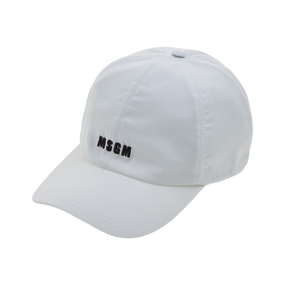 엠에스지엠 베이스볼 캡 자수 로고 화이트(MSGM Baseball Cap with Embroidered Logo White)