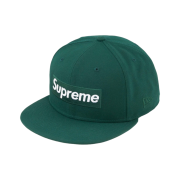 Supreme Sharpie Box Logo New Era Dark Green - 24SS