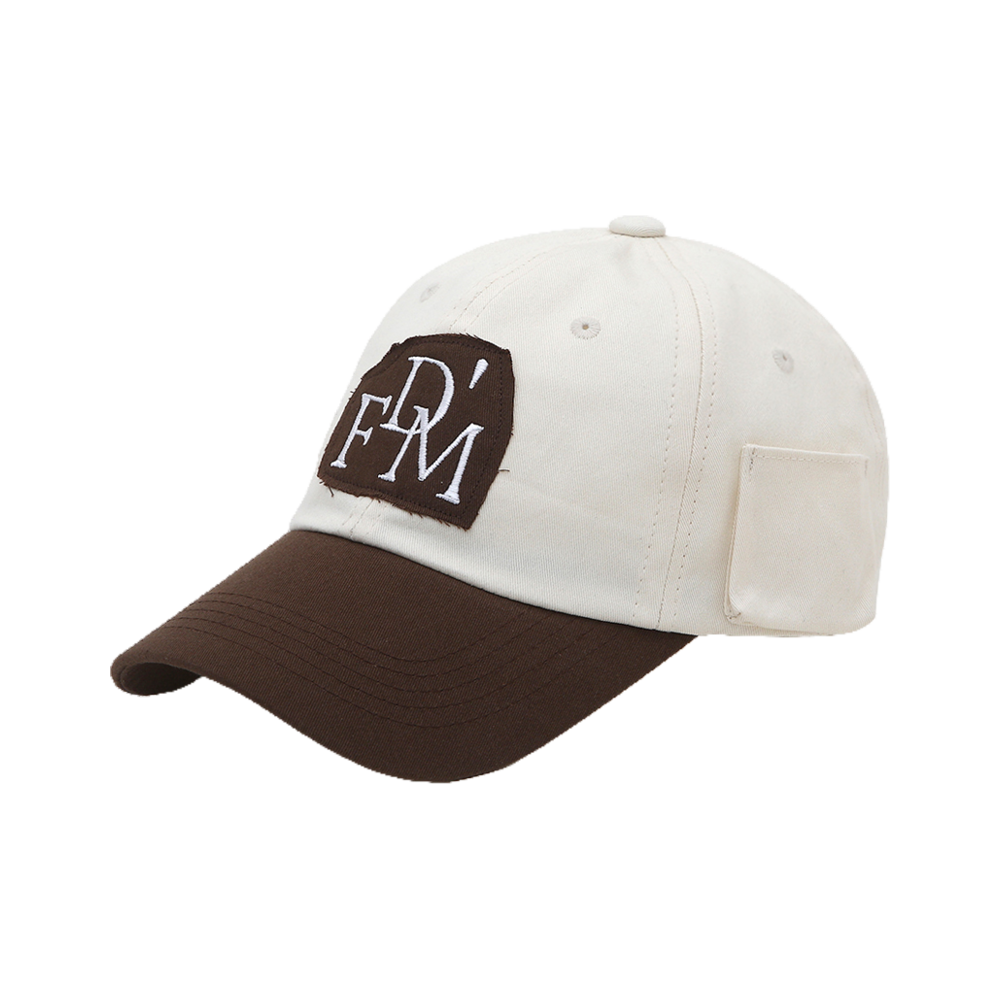 DF-P00000ST DONTFORGETME Two Tone Patch Strap Mahogany Brown