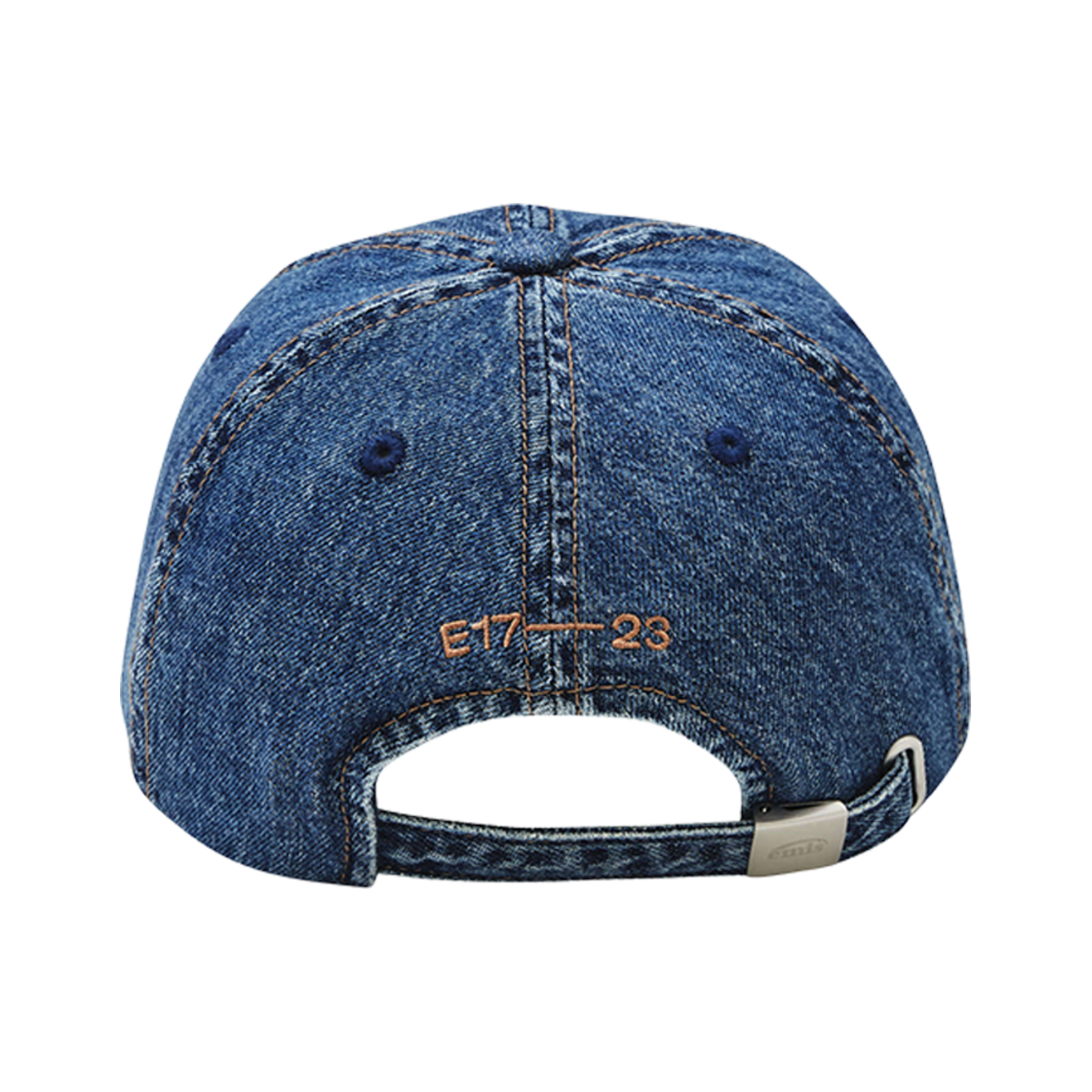 이미스 워시드 데님 볼캡 블루 그린(Emis Washed Denim Ball Cap Blue Green) - 3