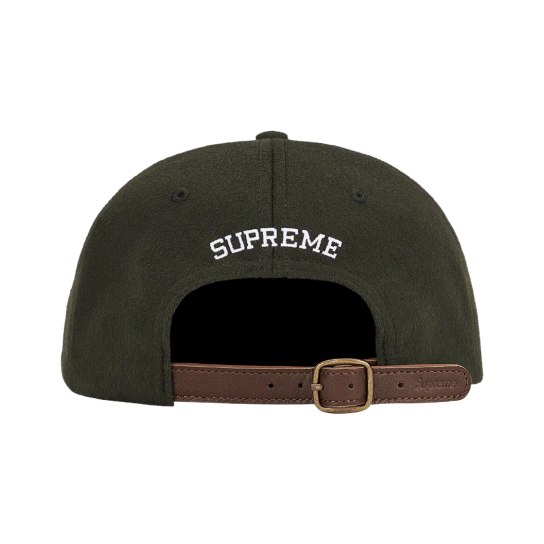 슈프림 울 S 로고 6-패널 캡 올리브 - 21FW(Supreme Wool S Logo 6-Panel Olive - 21FW) - 2