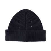 Maison Margiela Four Stitches Beanie Navy