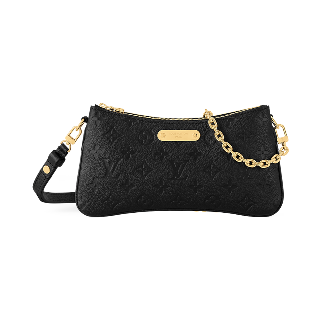 루이비통 립 포쉐트 모노그램 앙프렝뜨 블랙(Louis Vuitton Rib Pochette Monogram Empreinte Black) - 1
