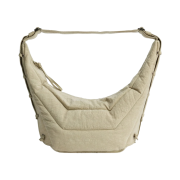 Lemaire Medium Soft Game Bag Nylon Canvas Clay