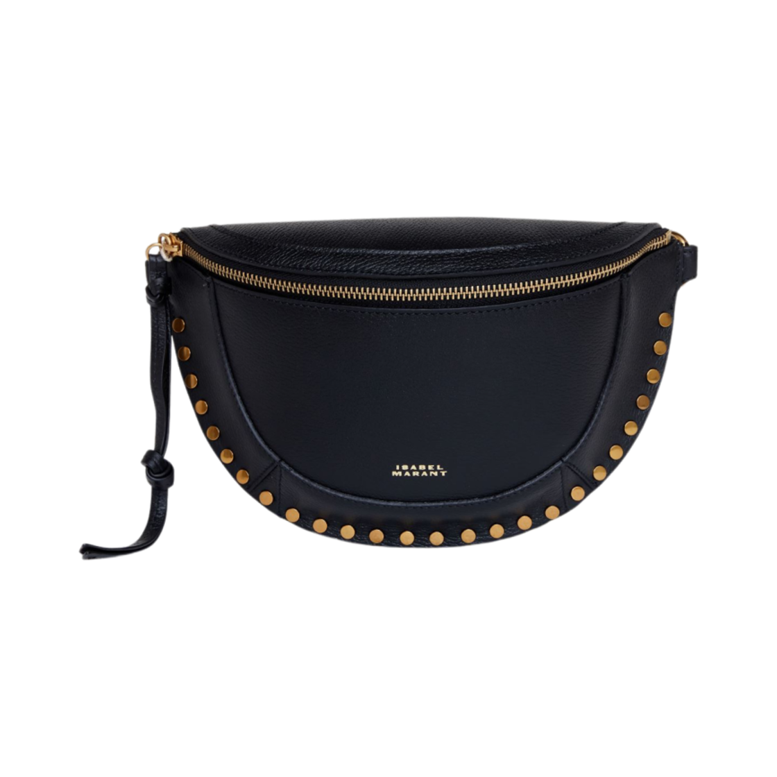 이자벨 마랑 사카노 그레인드 레더 벨트백 블랙 - 23SS(Isabel Marant Skano Grained Leather Belt Bag Black - 23SS) - 1