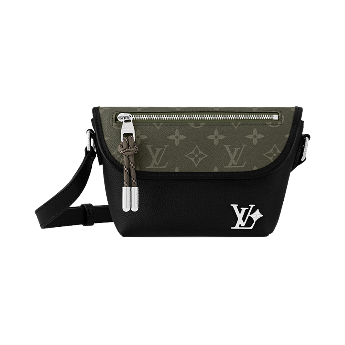 루이비통 펄스 웨어러블 월렛 카키 블랙(Louis Vuitton Pulse Wearable Wallet Khaki Black) - 1