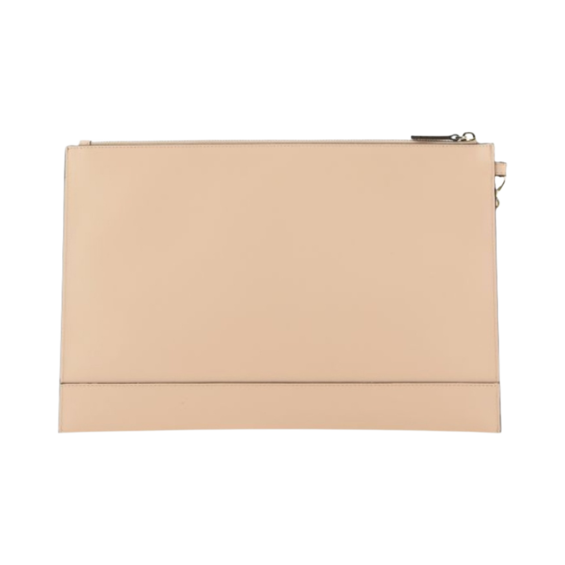 펜디 레더 라지 플랫 파우치 핑크 베이지(Fendi Leather Large Flat Pouch Pink Beige) - 3