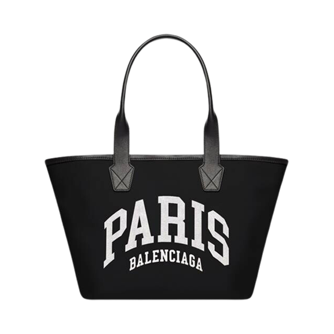 6920682106M1199 Balenciaga Cities Paris Jumbo Small Tote Bag Black - 대표 이미지 #1