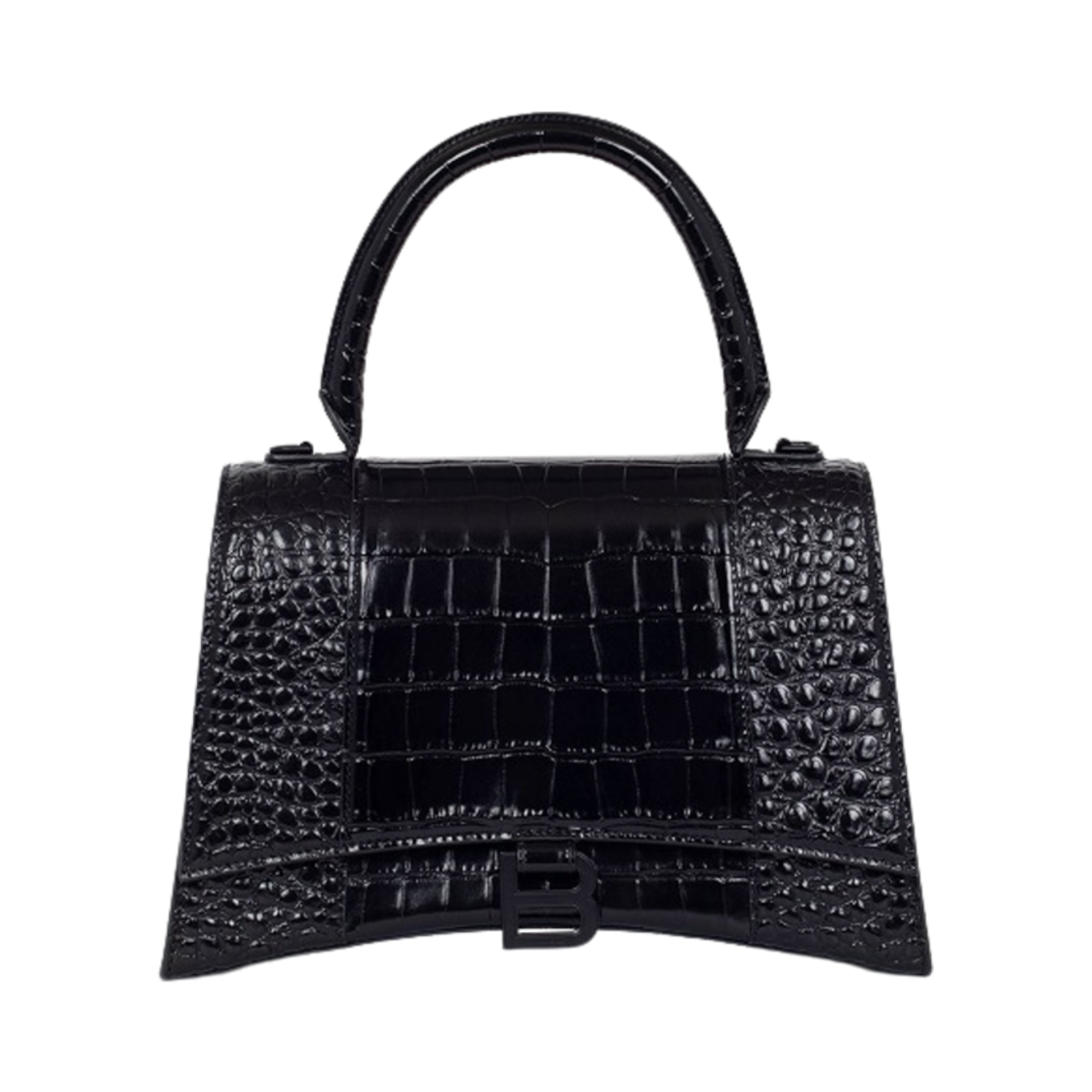 발렌시아가 아워글래스 탑 핸드백 블랙(Balenciaga Hourglass Top Handbag Black) - 1