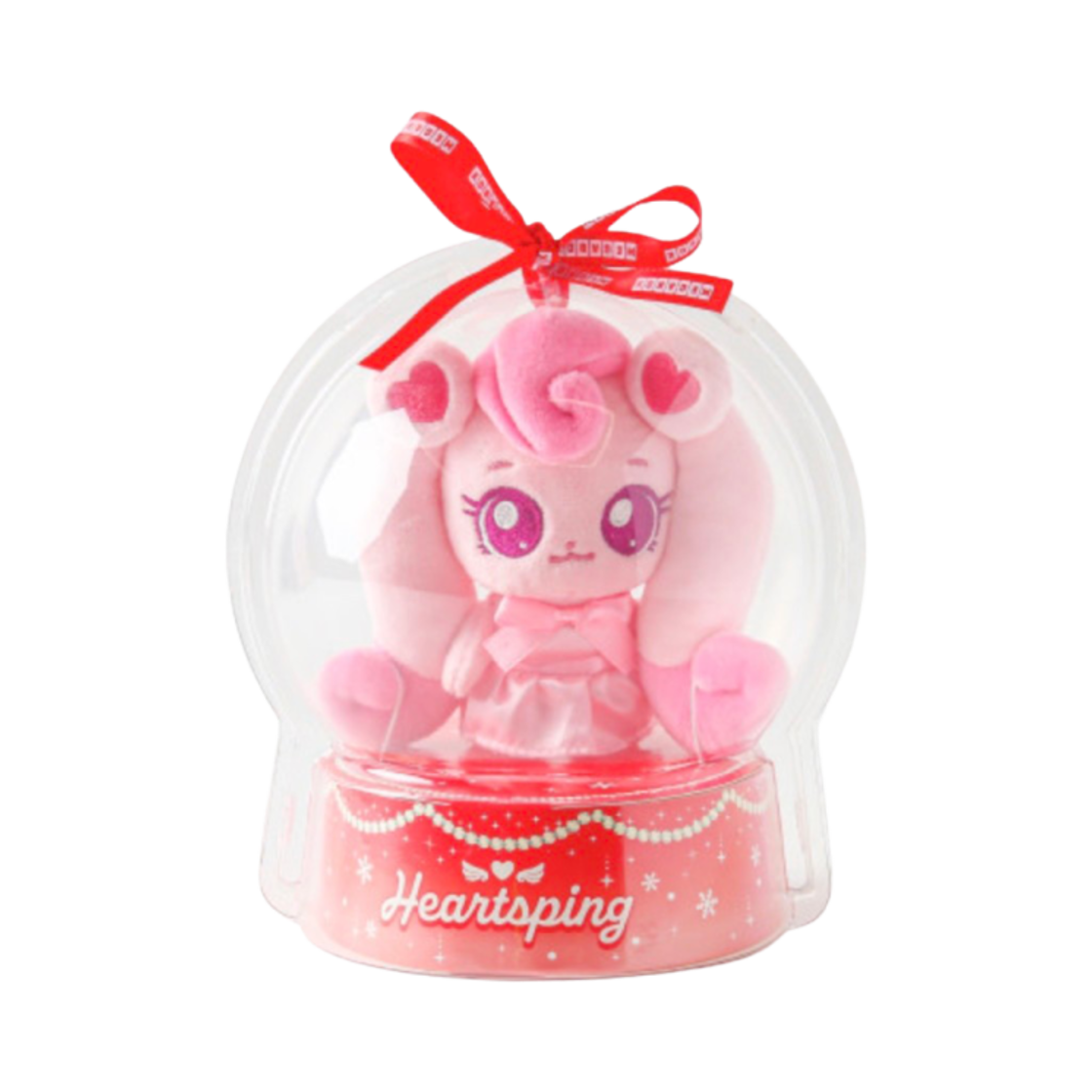 메가박스 x 하츄핑 스노우볼 봉제 인형 키링(Megabox x Heartsping Snowball Stuffed Toy Keyring)