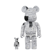 Bearbrick Jean-Michel Basquiat #3 100% & 400% Set