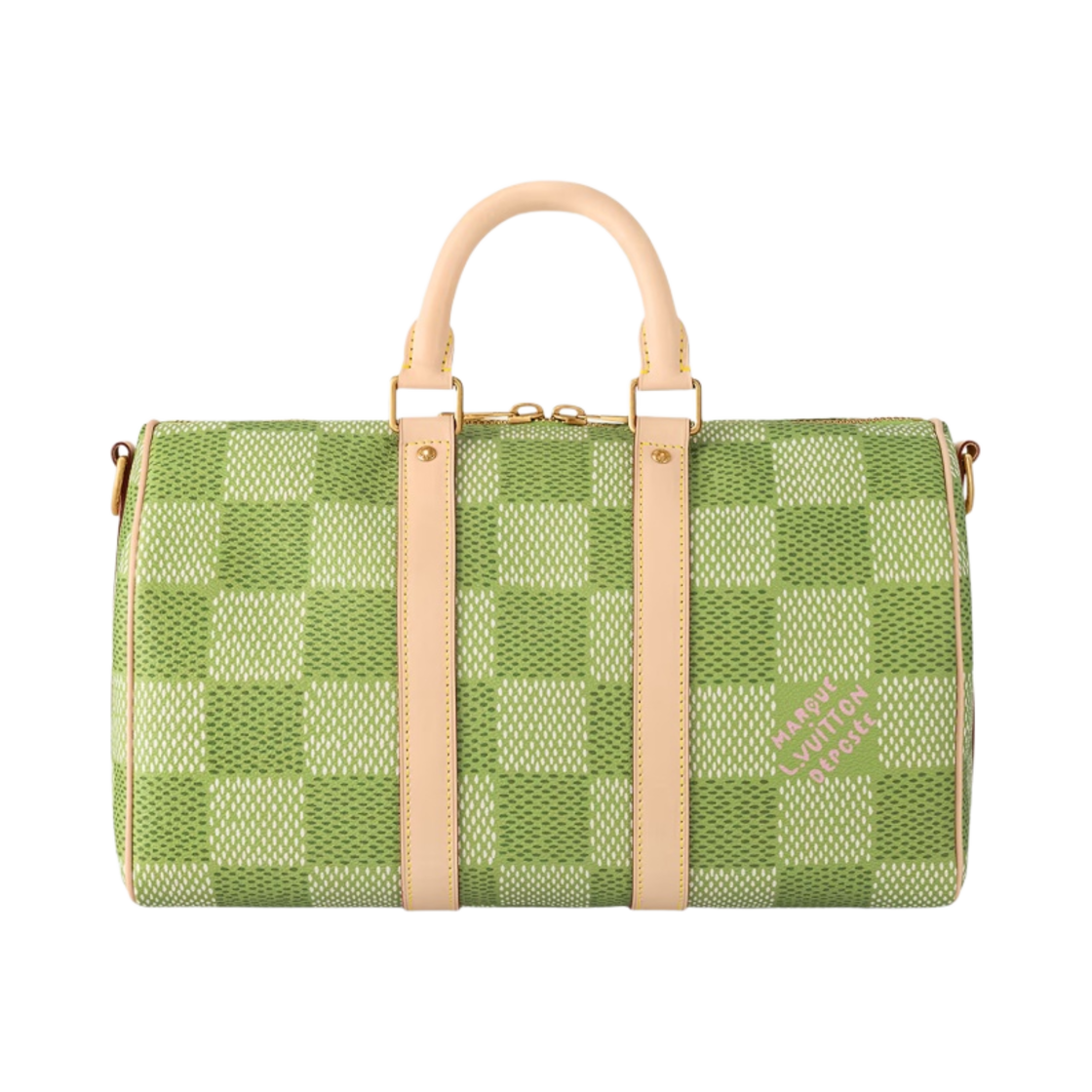 루이비통 키폴 반둘리에 35 다미에 백 그린(Louis Vuitton Keepall Bandouliere 35 Damier Bag Green) - 3