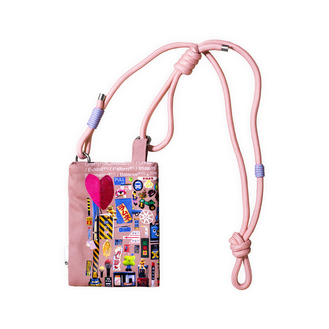 Cherry Pot Rope Indi Pink Minibag CHERRY DRIVER Cherry Pot Rope Indi Pink Minibag