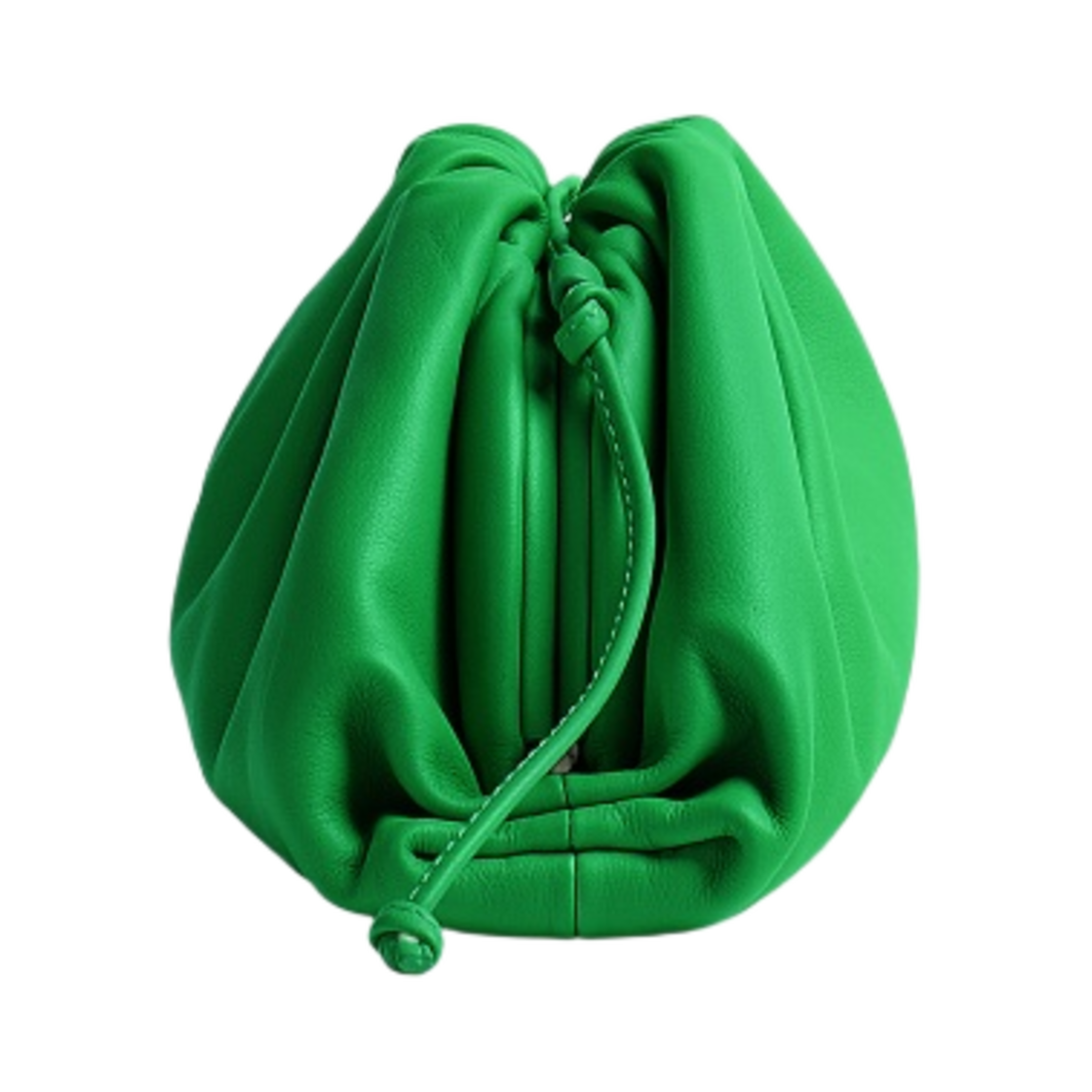 보테가 베네타 미니 레더 파우치 패러킷(Bottega Veneta Mini Leather Pouch Parakeet) - 2