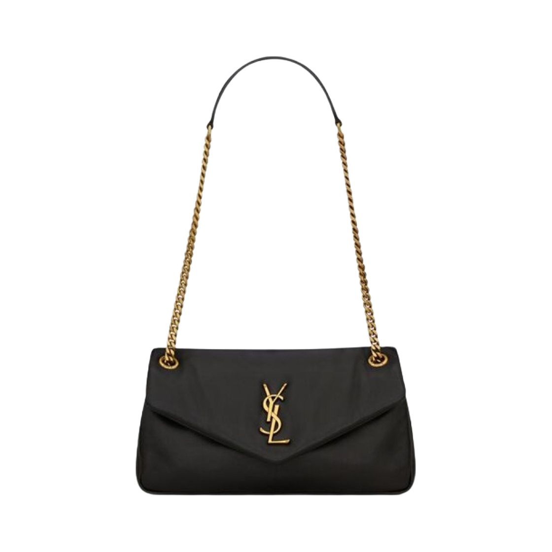 734153-AACQO-1000 Saint Laurent Calypso in Lambskin Black