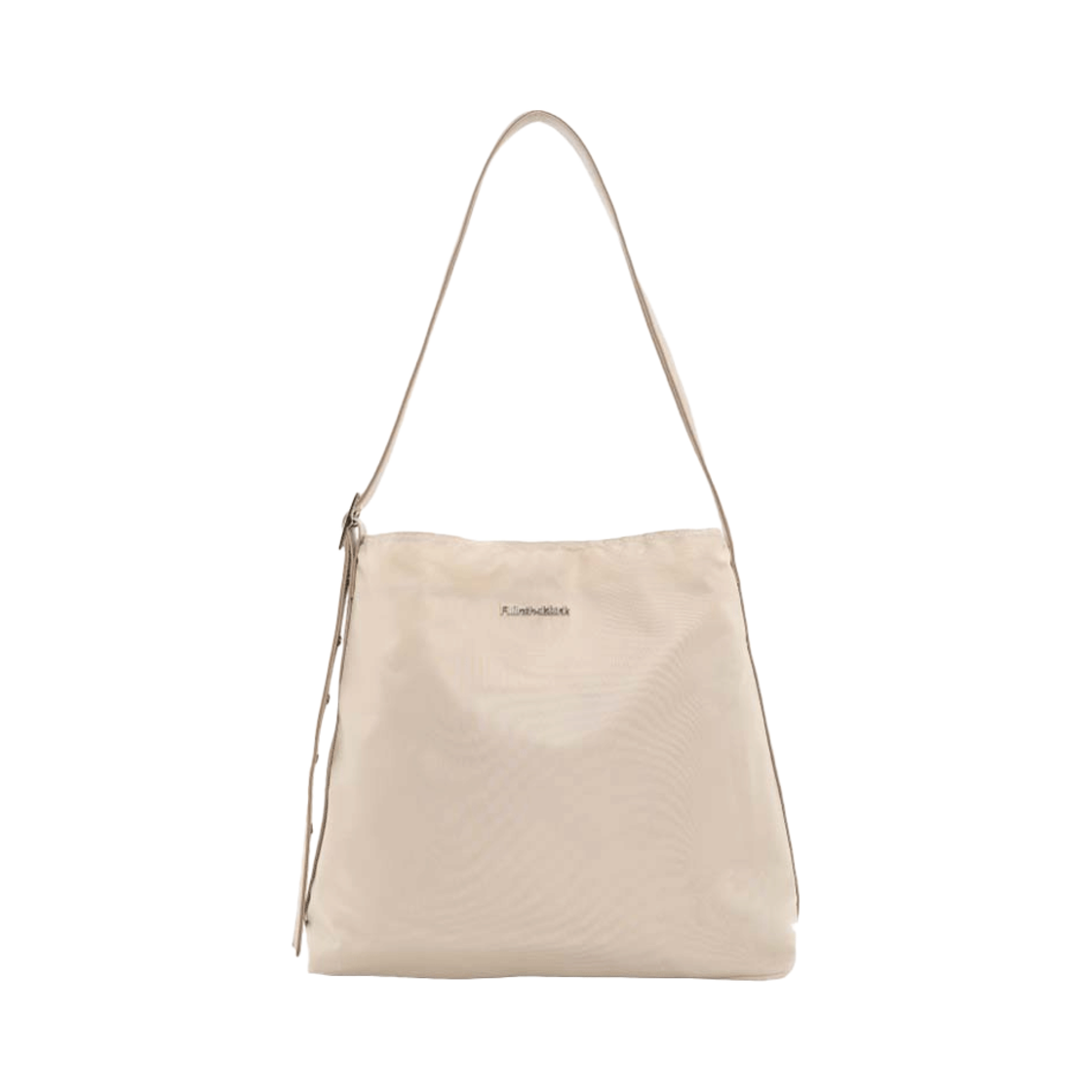 필인더블랭크 나일론 바스켓백 베이지