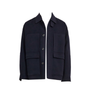 Time Homme Cashmere Blend MultiPocket Jacket Dark Navy