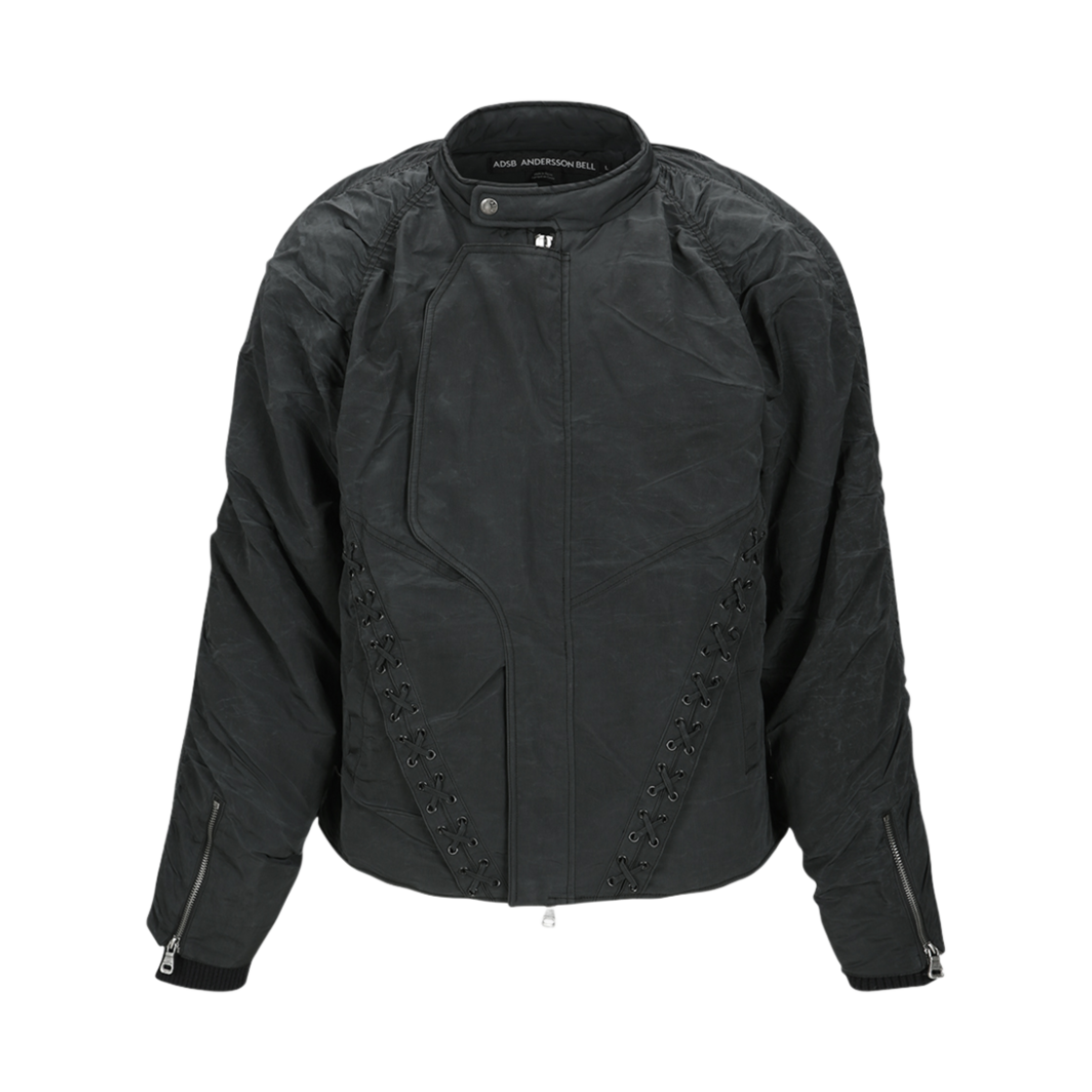 ADSB 앤더슨벨 레이스업 패디드 점퍼 아스팔트