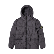 Stone Island 40223 Garment Dyed Crinkle Reps Down Jacket Dark Grey - 22FW