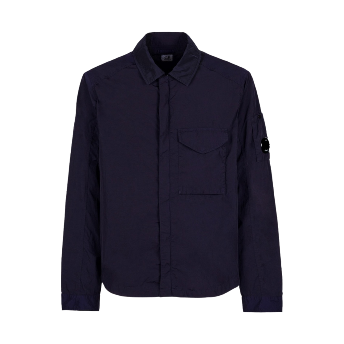 C.P. 컴퍼니 크롬-R 오버셔츠 미디벌 블루 - 23SS