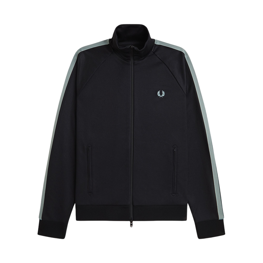 AFPM2519045-102 Fred Perry Two Colour Tape Track Jacket Black