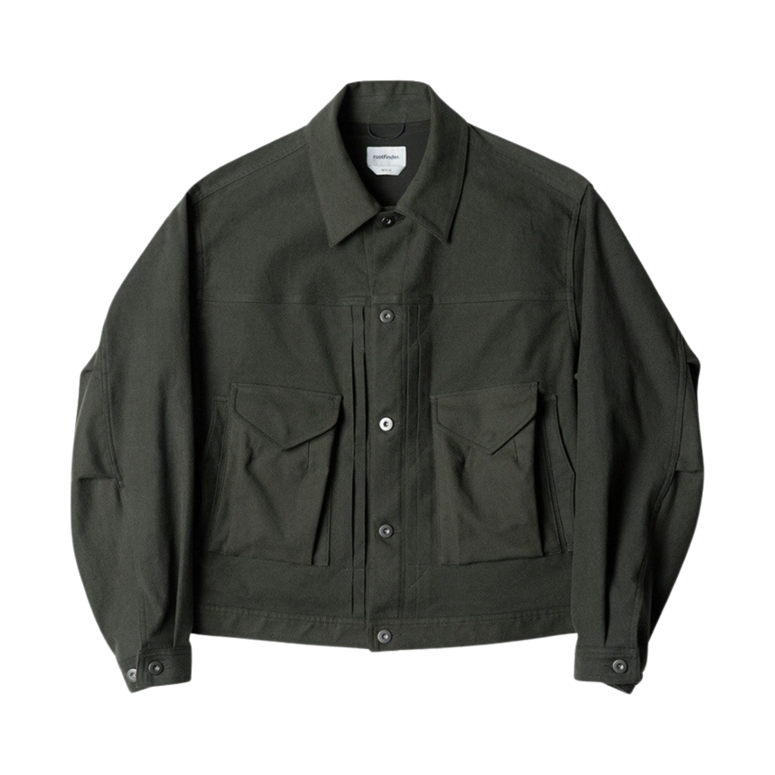 9BJK01DO Rootfinder Boyhood Jacket Deep Olive