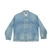 Balenciaga Oversized Jacket Acid Blue