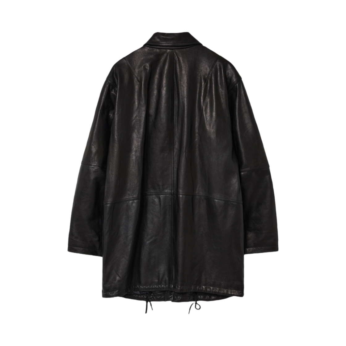 해칭룸 레더 파카 램스킨 블랙(Hatchingroom Leather Parka Lambskin Black) - 2