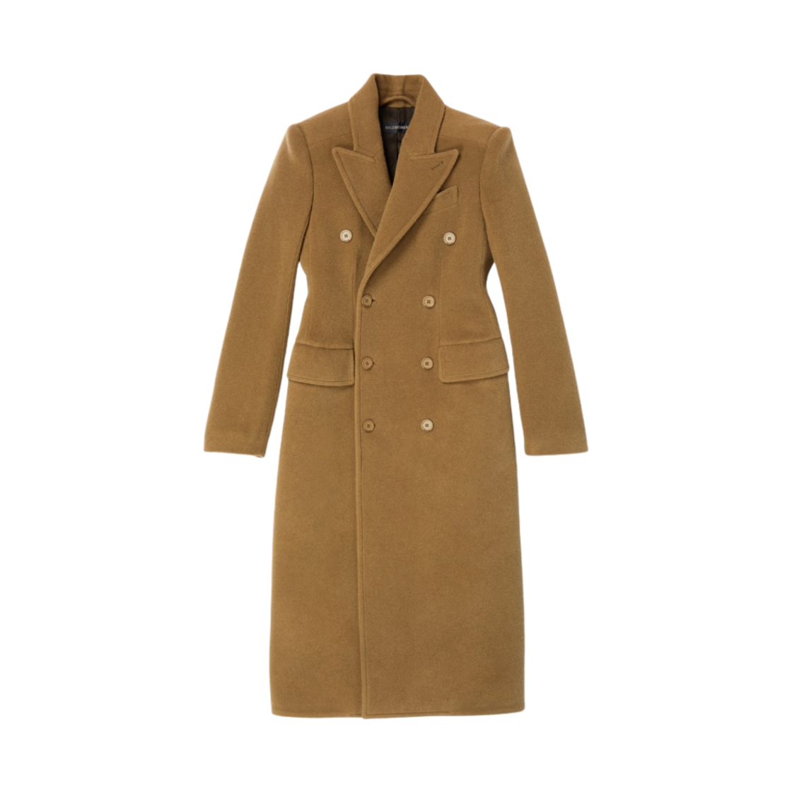 (W) 발렌시아가 아워글래스 코트 다크 베이지((W) Balenciaga Hourglass Coat Dark Beige) - 1
