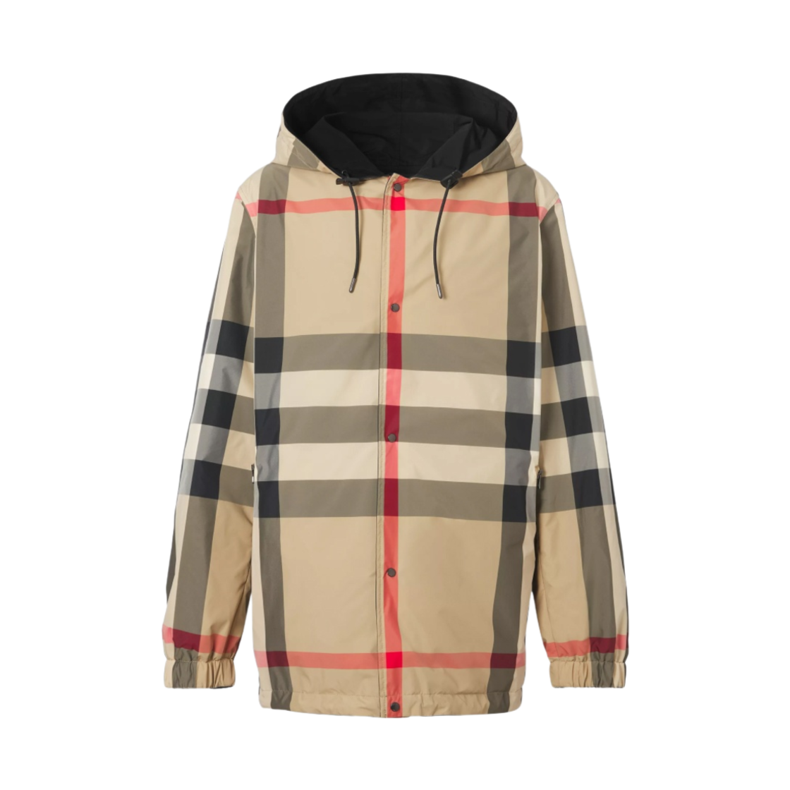버버리 리버시블 체크 후드 자켓 아카이브 베이지(Burberry Reversible Check Hooded Jacket Archive Beige)