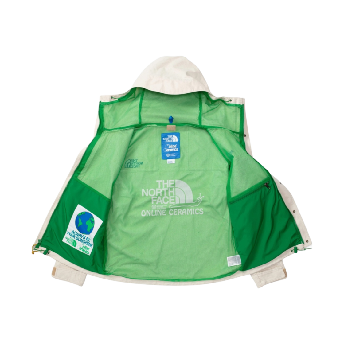 노스페이스 x 온라인 세라믹스 86 마운틴 자켓 로우 언다이드(The North Face x Online Ceramics 86 Mountain Jacket Raw Undyed) - 3