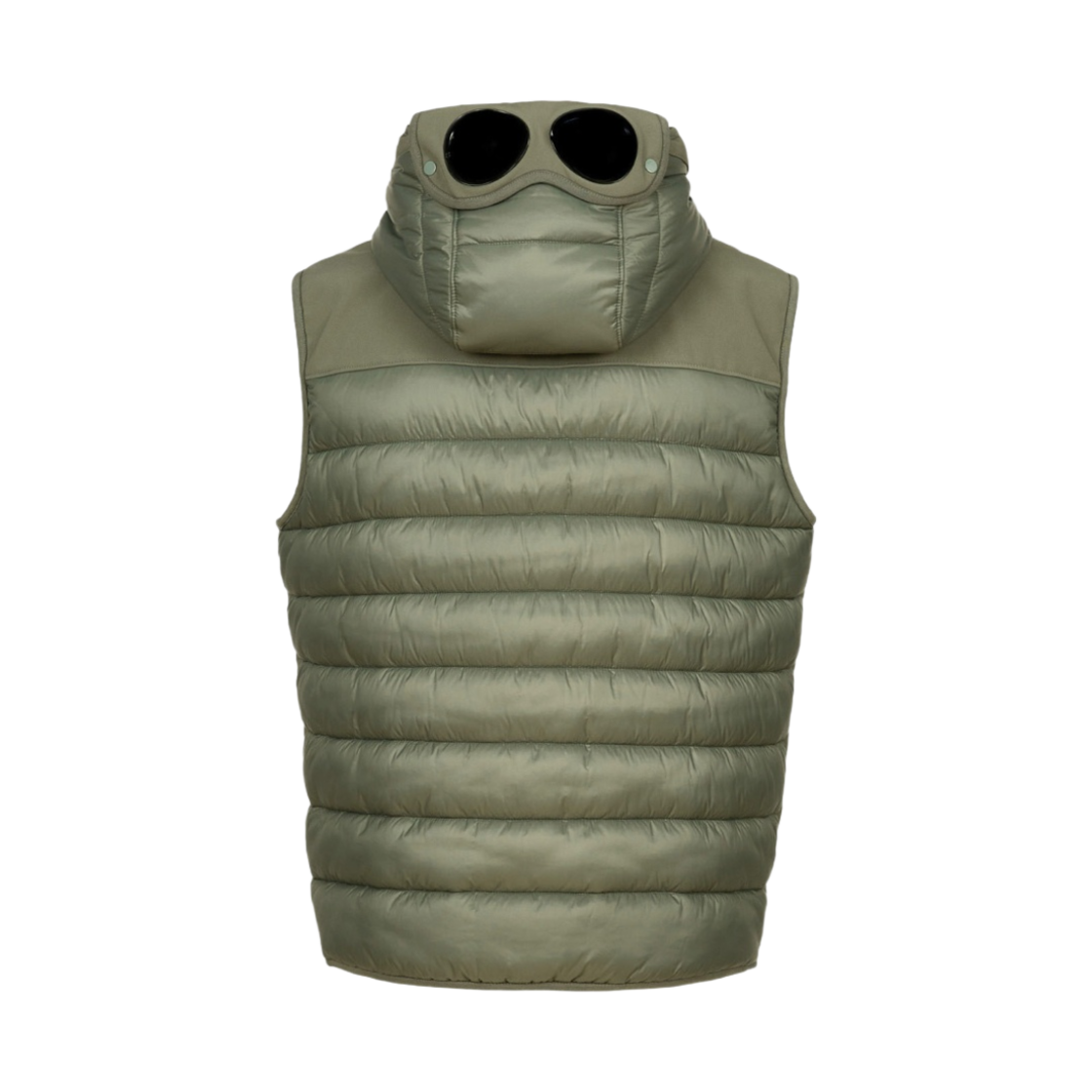 C.P. 컴퍼니 쉘-R 믹스드 고글 베스트 타임 그린 - 22FW(C.P. Company Shell-R Mixed Goggle Vest Thyme Green - 22FW) - 2