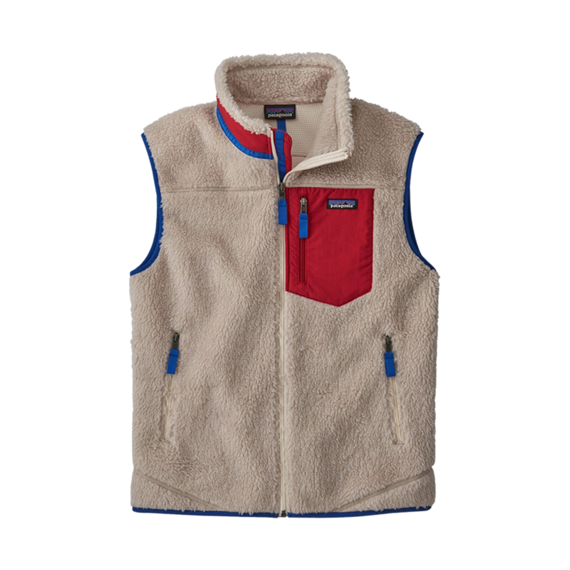 파타고니아 클래식 레트로-X 플리스 베스트 내츄럴 투어링 레드(Patagonia Classic Retro-X Fleece Vest Natural Touring Red)