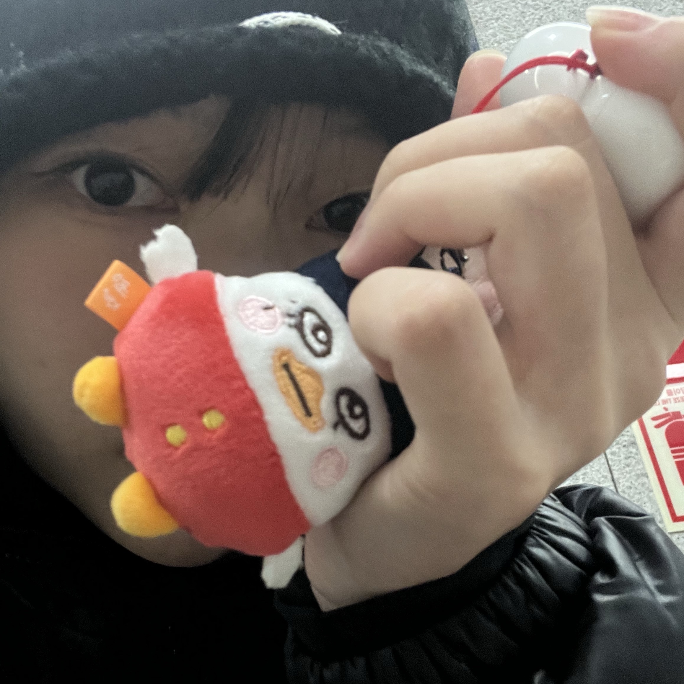 Riize Valentines Dayze 10cm Doll Keyring Sohee 착용 스타일 - 2