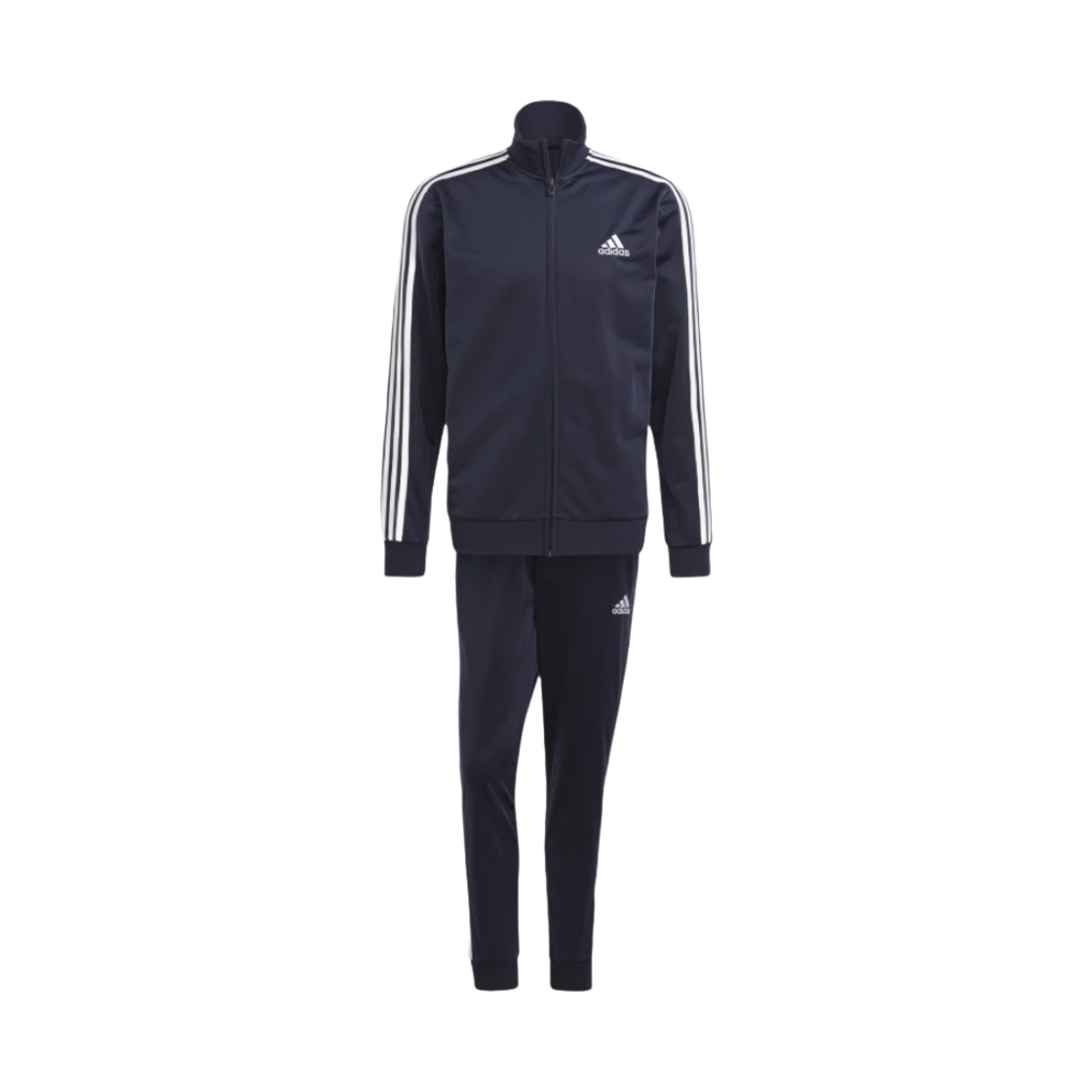 아디다스 에센셜 삼선 트랙 수트 레전드 잉크 - KR 사이즈(Adidas Essentials 3-Stripes Track Suit Legend Ink - KR Sizing) - 1