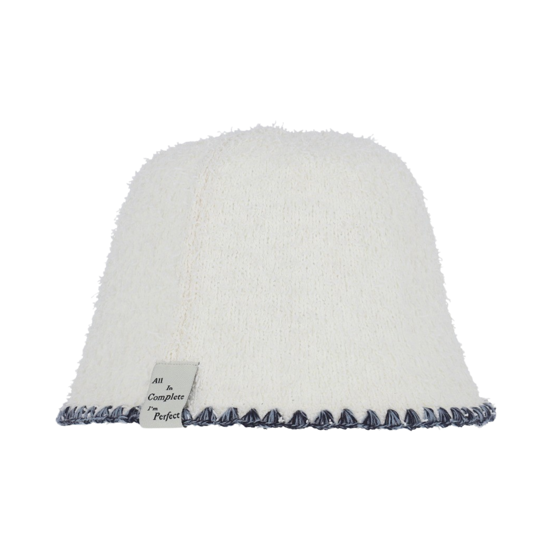 올인컴플리트 피그테일 버킷햇 쿨톤을 위한 크림