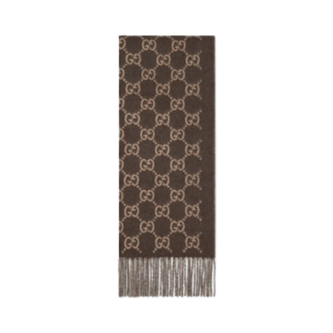 812317-4GABX-2579 Gucci GG Cashmere Shawl Beige