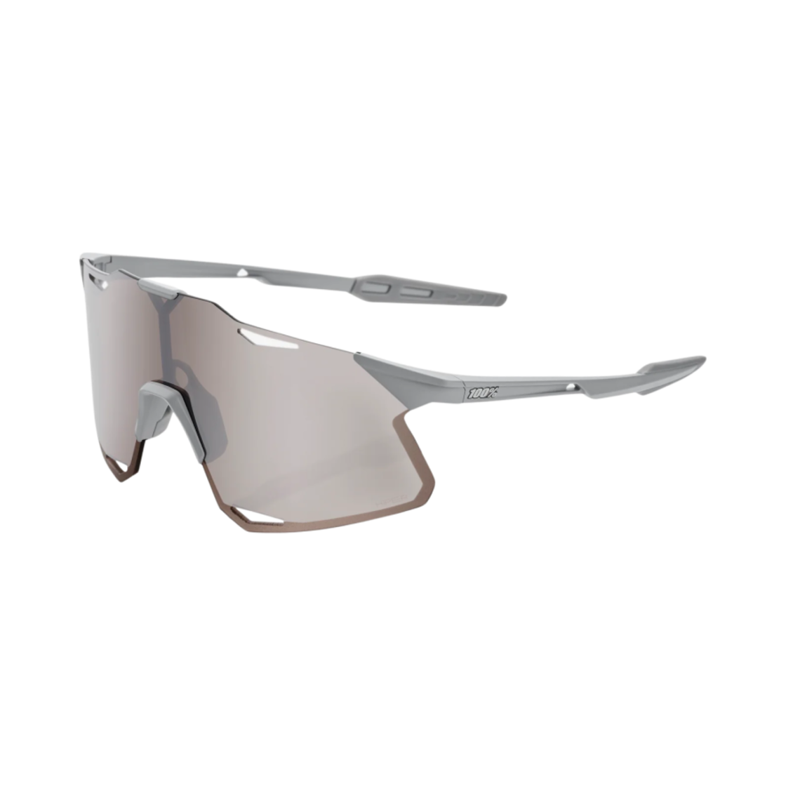 100퍼센트 하이퍼크래프트 매트 스톤 그레이 하이퍼 실버 미러 렌즈(100% Hypercraft Matte Stone Grey Hiper Silver Mirror Lens) - 2