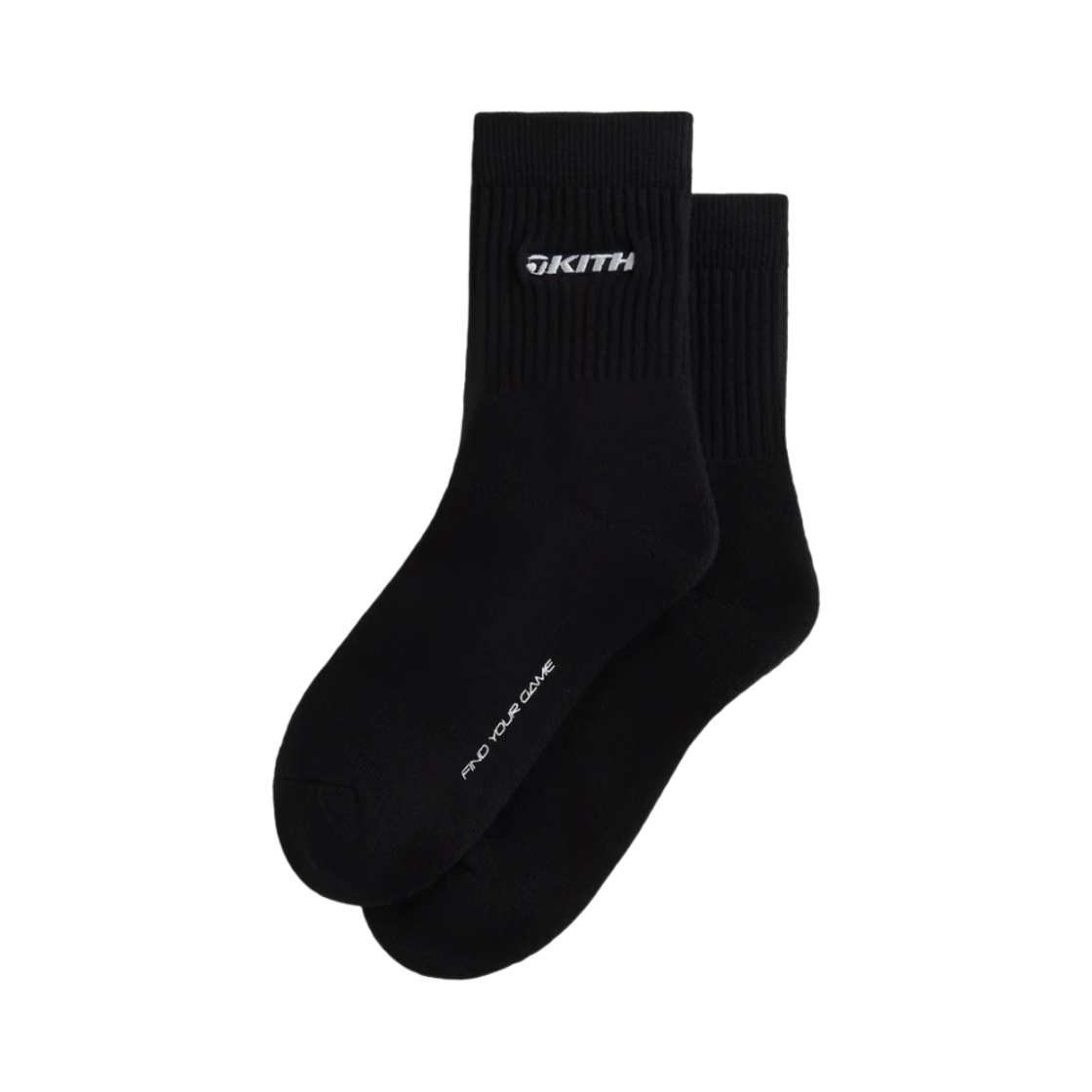 KHM220071-001 Taylormade x Kith Crew Socks Black