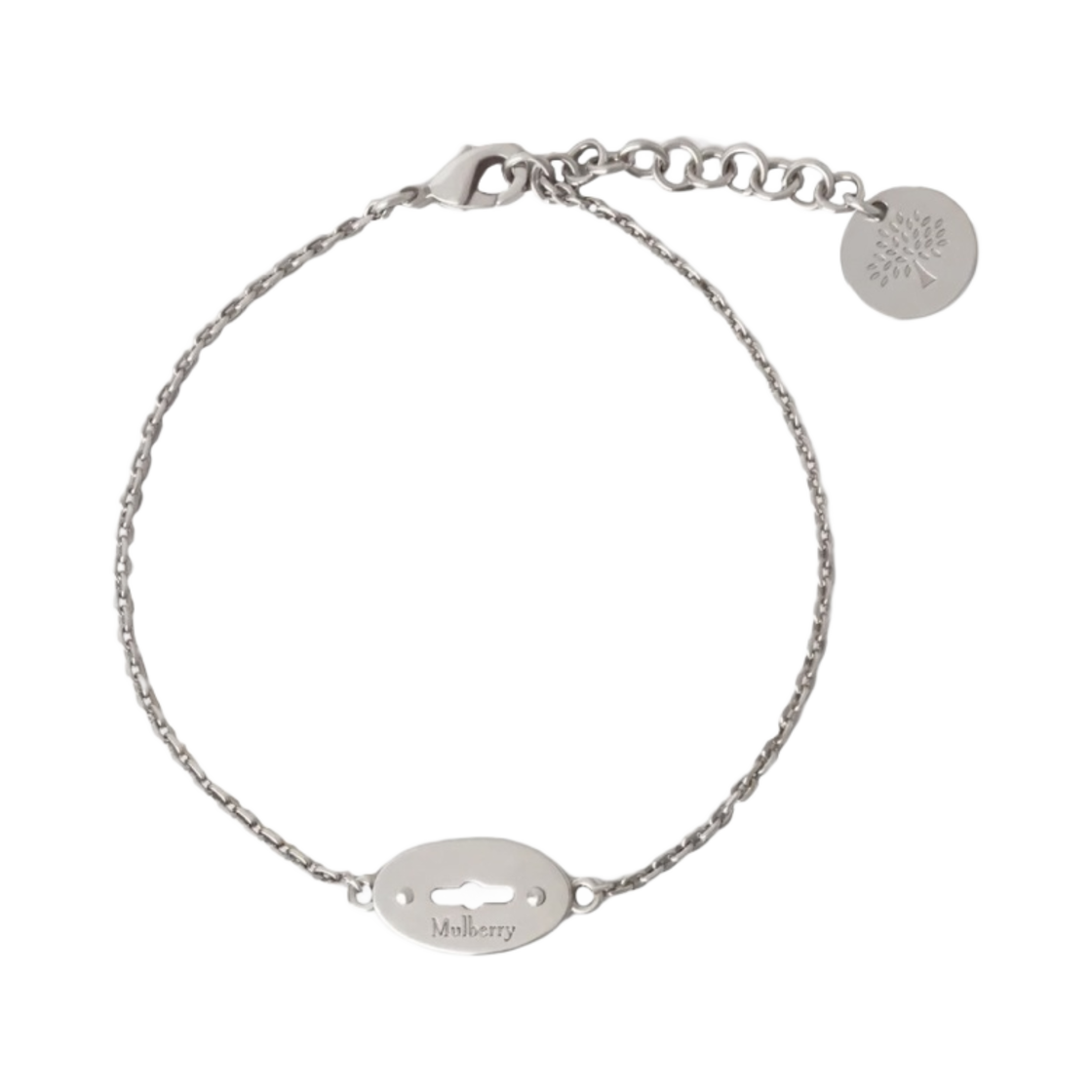 QB2397-000D130 (W) Mulberry Bayswater Bracelet Silver Sterling Silver