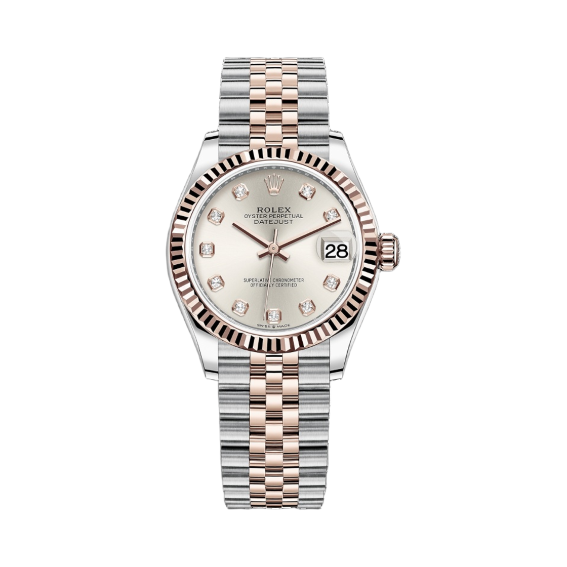 롤렉스 데이트저스트 31mm 278271 실버 다이아 셋팅 쥬빌리(Rolex Datejust 31mm 278271 Silver Diamond-Set Jubilee)