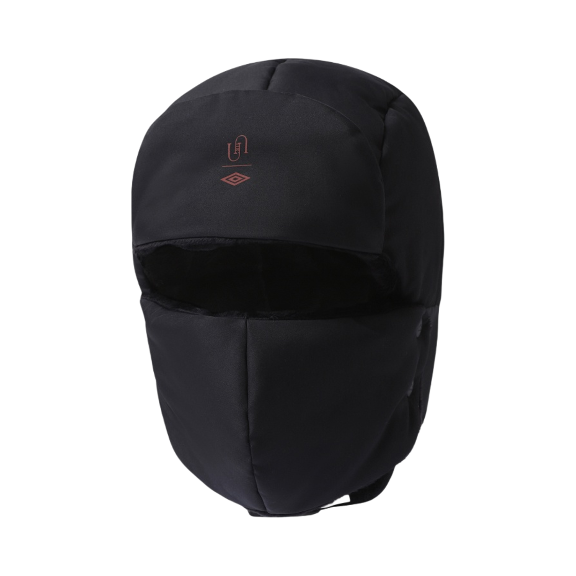 언더마이카 x 엄브로 마스크 이어플랩 캡 블랙(Undermycar x Umbro Mask Earflap Cap Black)